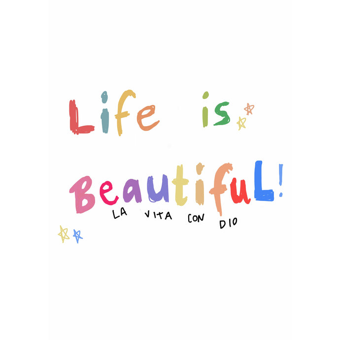 Life is Beautiful Stickers