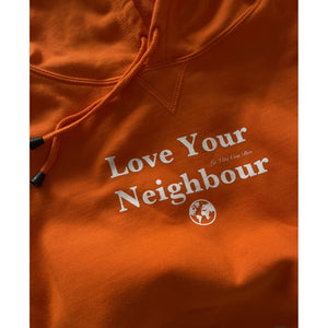 Love Your Neighbour Hoodie - Pumpkin