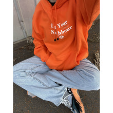 Load image into Gallery viewer, Love Your Neighbour Hoodie - Pumpkin